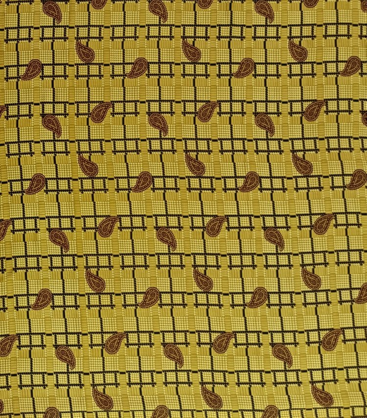 10W 2876 - Yellow Pattern