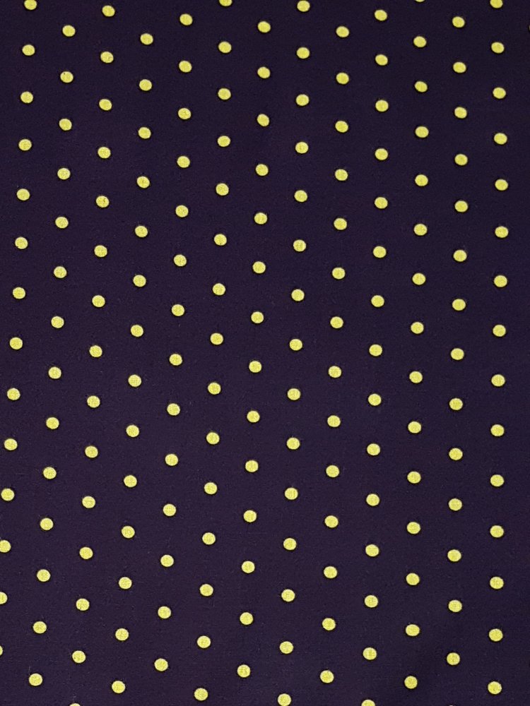 Stripes and Dots 14 - Purple / Yellow