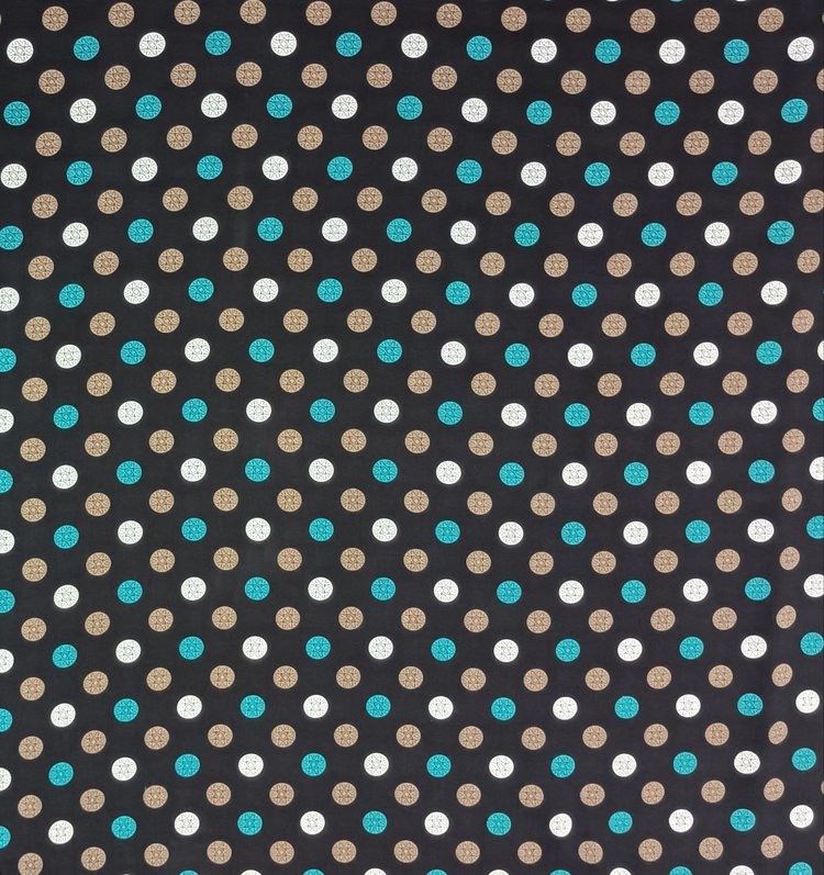 10LRT 13071 - Blue Dotted Rayon