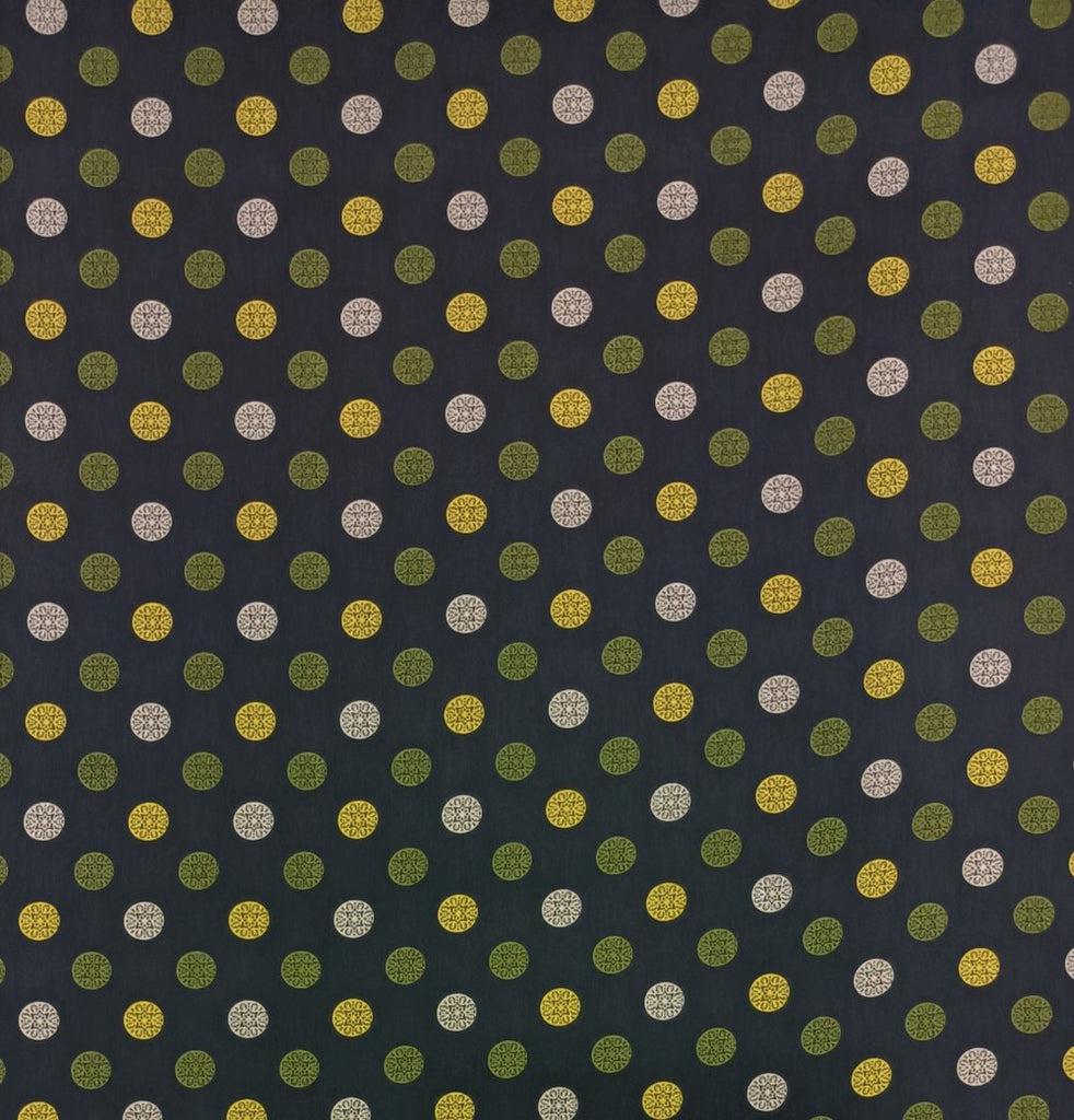 10LRT 13071 - Green Dotted Rayon