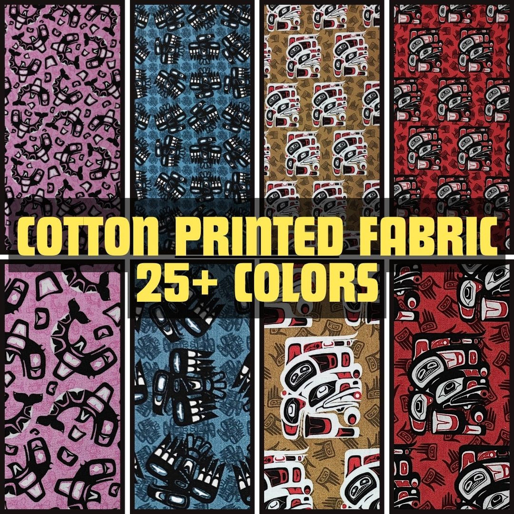 COTTON 44" POLYNESIAN DESIGNS