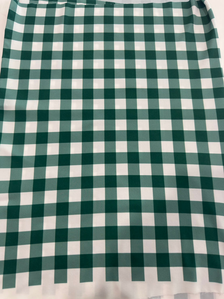 ผ้าไหมอิตาลีลายสก๊อต เนื้อผ้านุ่มพลิ้ว ใส่สบาย ระบายอากาศได้ดี สีสวยชัดเจน ขนาด 1 เมตร พร้อมส่ง