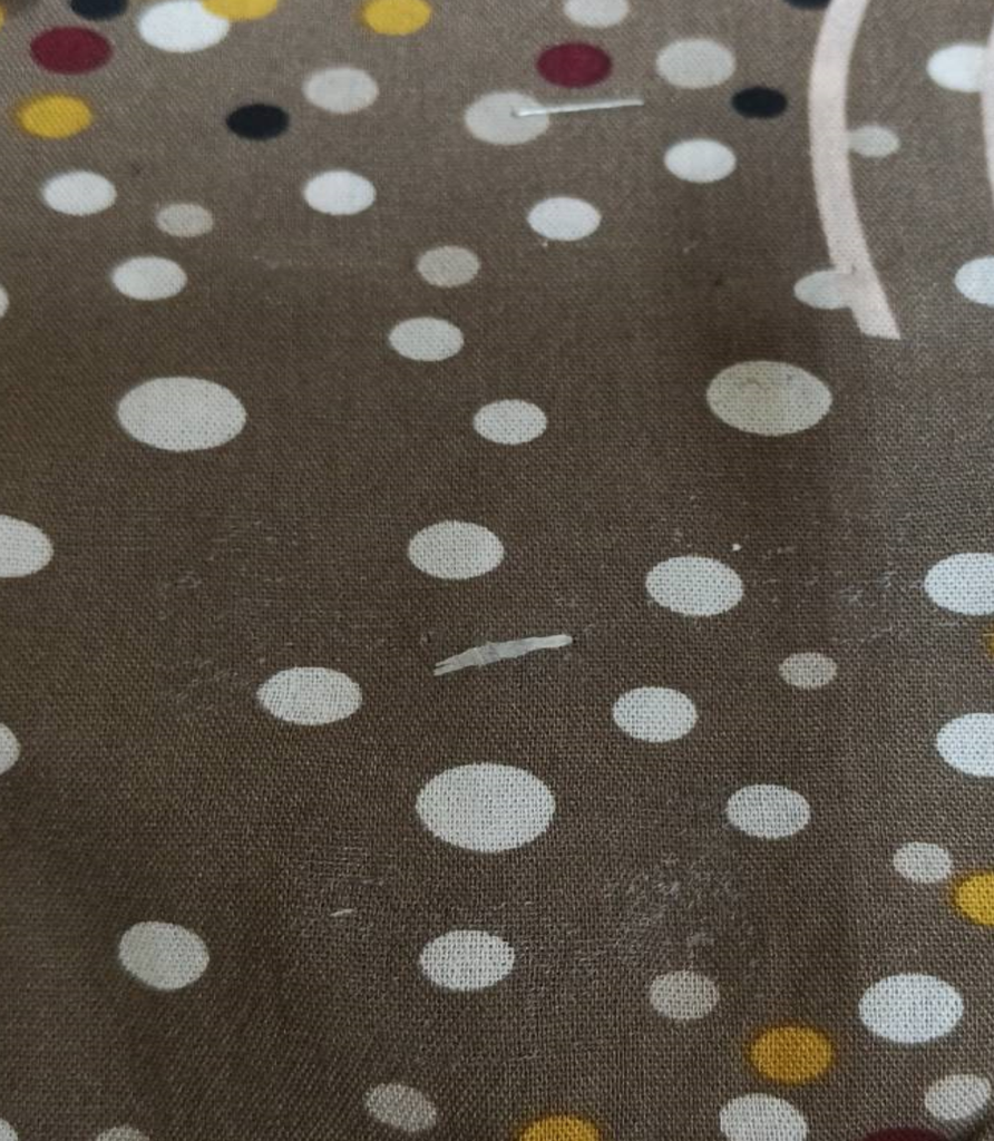 JO-15 D#10 Printed Rayon Spun Fabric, Digital Print, Soft & Smooth Texture, Sold per 1 Meter, Ready to Ship