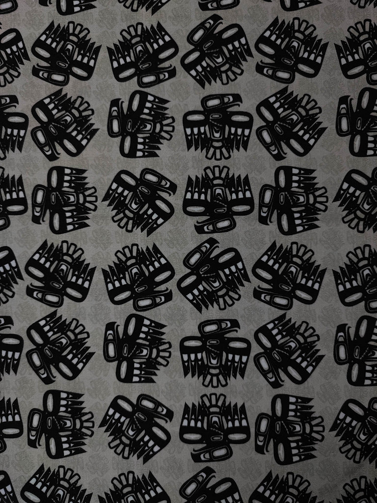 COTTON SHEETING 44" POLYNESIAN DESIGN 10
