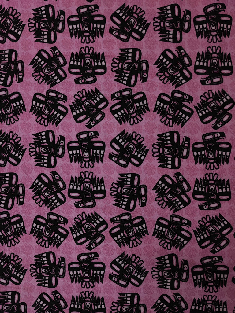 COTTON SHEETING 44" POLYNESIAN DESIGN 12