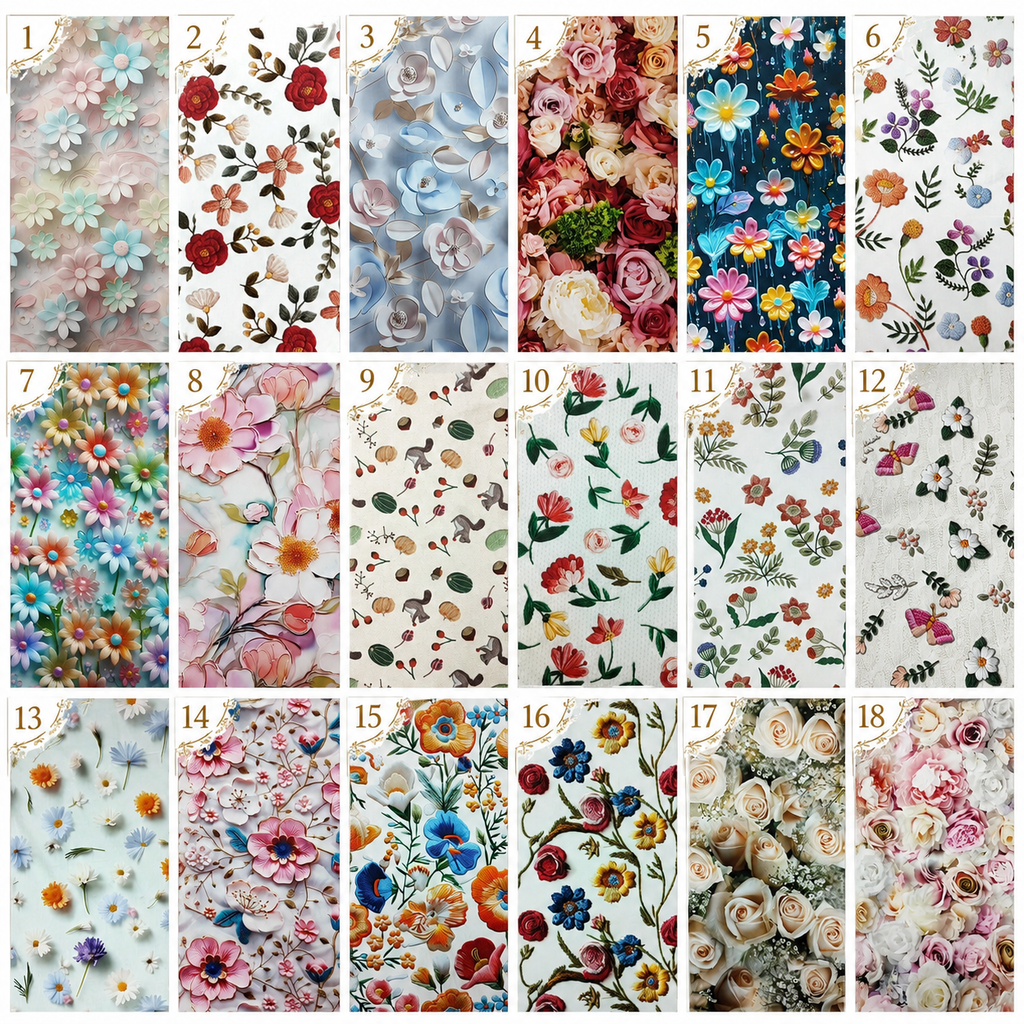 Printed 100D Polyester 3D Design Fabric(58"Width)