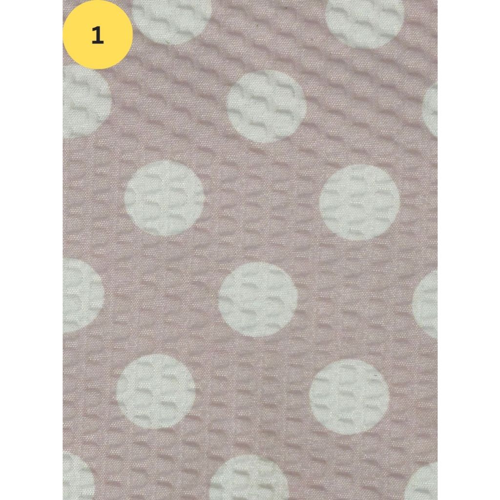 ผ้าโพลีเอสเตอร์ เนื้อผ้ามีลายในตัว หน้ากว้าง 95" ผ้าเรียบเนียน ใส่สบาย ขนาด 1 เมตร พร้อมส่ง